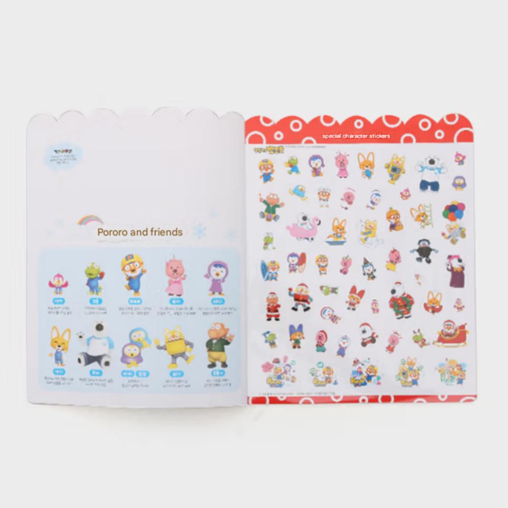 Pororo Sticker Playbook: Number