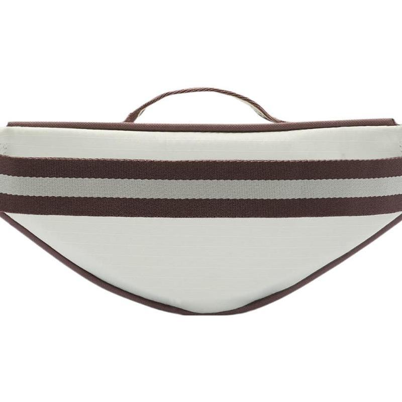 Nike Heritage Polyester One Shoulder Crossbody Fanny Pack Small Women's White Casual DR6266-020