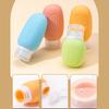 60/90ml Refillable Empty Bottle Silicone Lotion Shampoo Bottle New Squeeze Tube Bottle