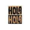 Paillasson DKD Home Decor Hola Caracola PVC Fibre (2 Pcs) (60 X 40 X 1.5 Cm)