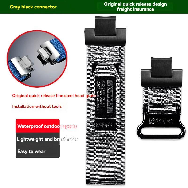 For Casio5672 MTG-B3000 Fashionable and personalized modification nylon canvas watch strap Wristband accessories Send tools