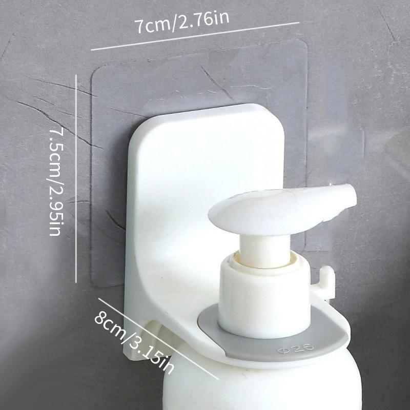 

Настінна полиця для пляшок шампуню Самоклеюче рідке мило Гель для душу Організатор Гачок Тримач Вішалка Аксесуари для ванної кімнати