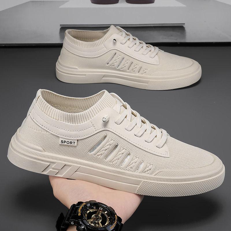 

Летняя мужская обувь, дышащая сетка, тонкие дезодорирующие спортивные туфли, мужские водители, привод, одна педаль, носки, плетеные из мухи, обувь для доски 39