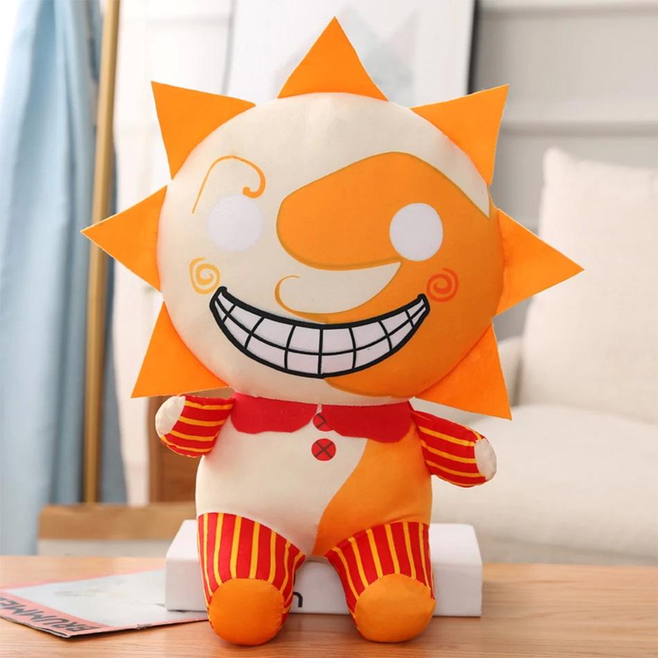 New Sundrop Plush Toys Security Breach Sunrise Sundrop FNAF BOSS Sun Moon Joker Plush Toy Game Dolls Gift