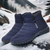 Large Size High-top Snow Boots New Outdoor Sports and Leisure Mountaineering Boots Waterproof, Non-slip and Warm Men