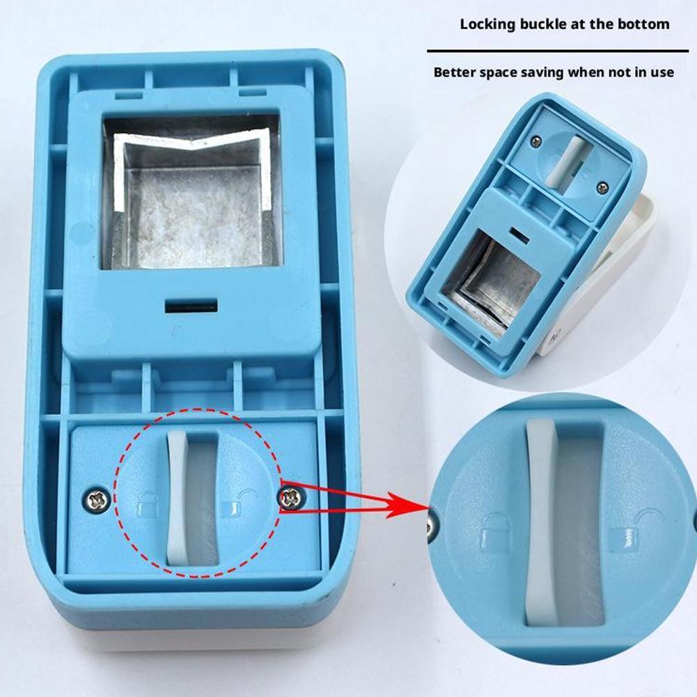 1 buc. Mini perforatoare pentru albume de însemnări lucrate manual cu tăietor de carduri, imprimare cu calico, bricolaj, hârtie de flori, artizanat, formă de perforator.