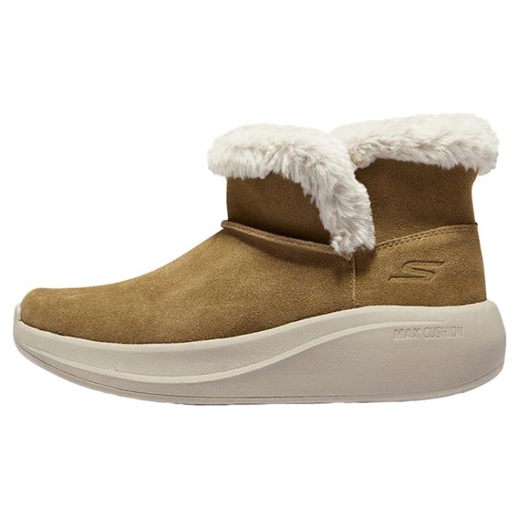 Skechers On The Go Warm Durable Ankle Snow Boots Women boots Yellow 144670-CSNT 38.5