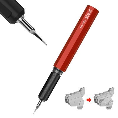 Stedi Modell-Ritzstichel mit 0,1 mm Wolframstahlklinge für Modellbau-Hobbys, RG Scale Models, Gundam Modellbausätze, zum Ritzmarkieren von Panel Lines, Resin,