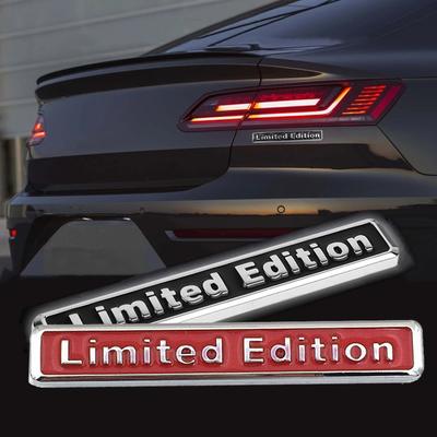 Emblème 3D de voiture Logo Édition Limitée Métal Autocollant Badge de Coffre Arrière
