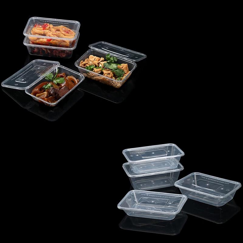 Disposable Square Plastic Food Containers