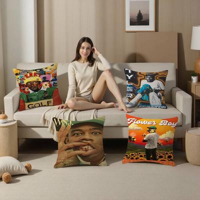 Flower Boy Tyler The Creator Kissenbezug Dekokissen Sofa Heimdekor Hülle Kissenbezüge