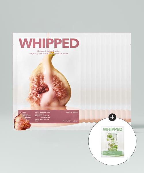 Whipped [NEW] Fig Butter Mask Sheet 10ea (+ Mugtree Mask Sheet 1ea Gift) NONE