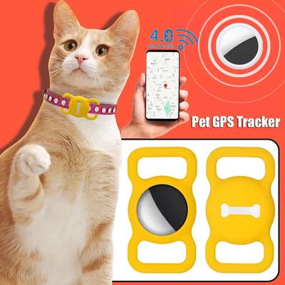 Rastreador GPS para mascotas, localizador inteligente para perros, dispositivo de seguimiento portátil con Bluetooth para gatos, perros y pájaros, dispositivo de seguimiento antipérdida