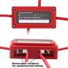 Heavy-Duty Modular Design DC 48v Distribution Block 4 Terminal Studs Power Distribution Block  RV