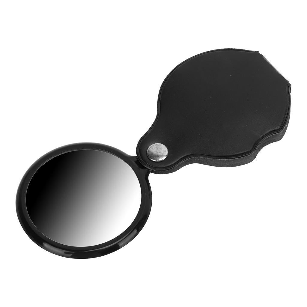 Taschenlupe 6X HD-Linse Klare Abbildung Optische Linse Klappgriff Lupe