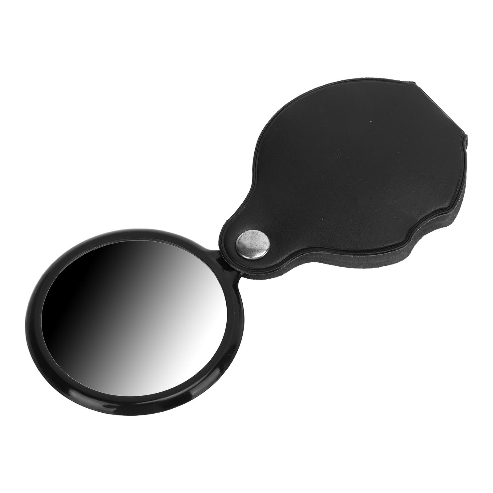 

Кишенькова лупа 6X HD лінза Чітке зображення Оптична лінза Складна ручка Лупа