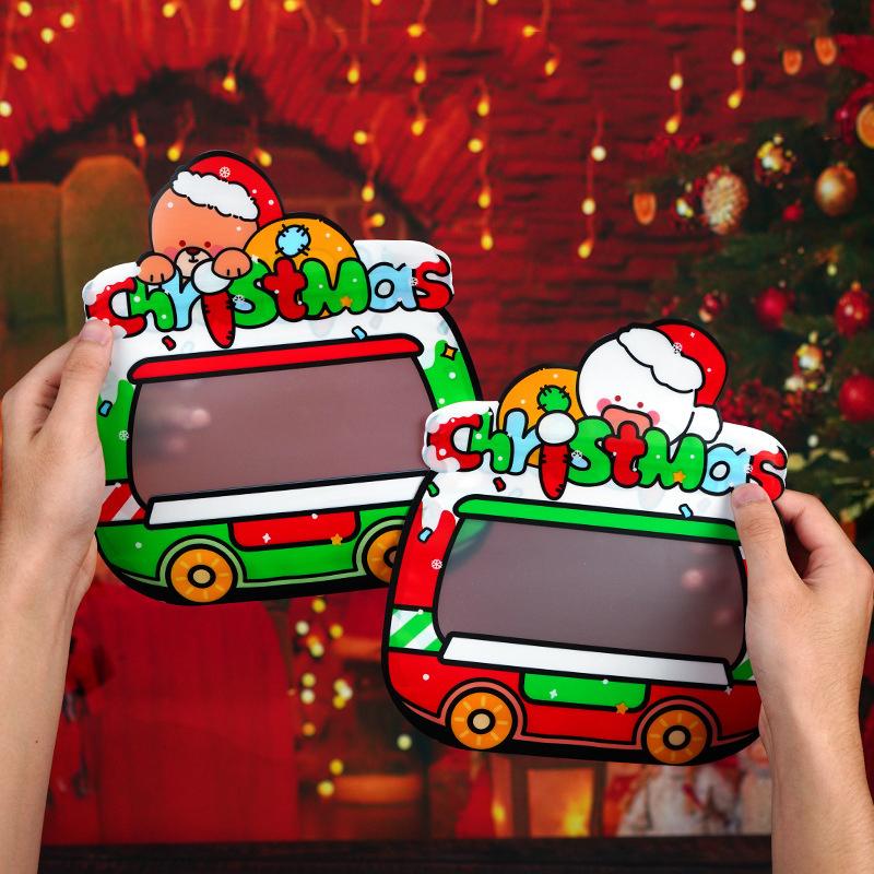 Christmas Gift Bags Santa Elk Snowflake Tote Bag Children'S Gift Bags Thickened Non-Woven Waterproof Bag Christmas Decoration