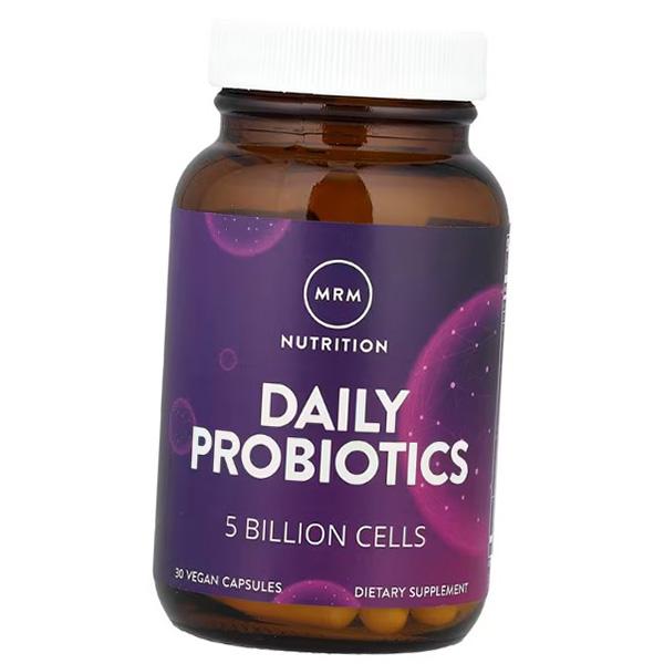 

Ежедневные пробиотики, Daily Probiotics 5 Billion Cells, MRM 30вегкапс (69122006) 30vcaps