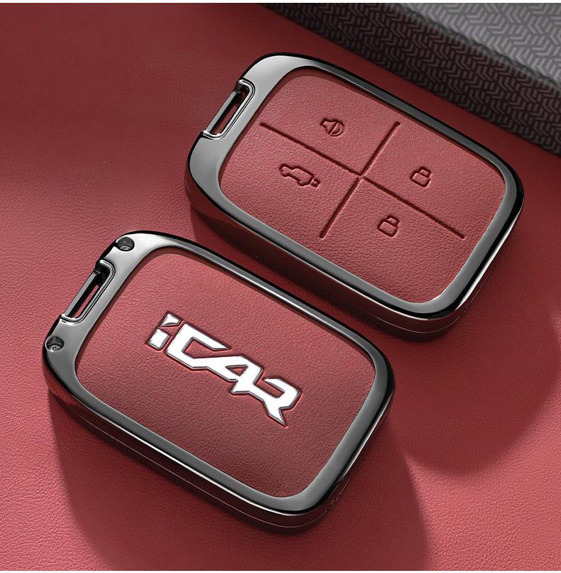 Chery iCar V23 Key Case 2025: Smart Bluetooth Remote Shell & Protective Bag