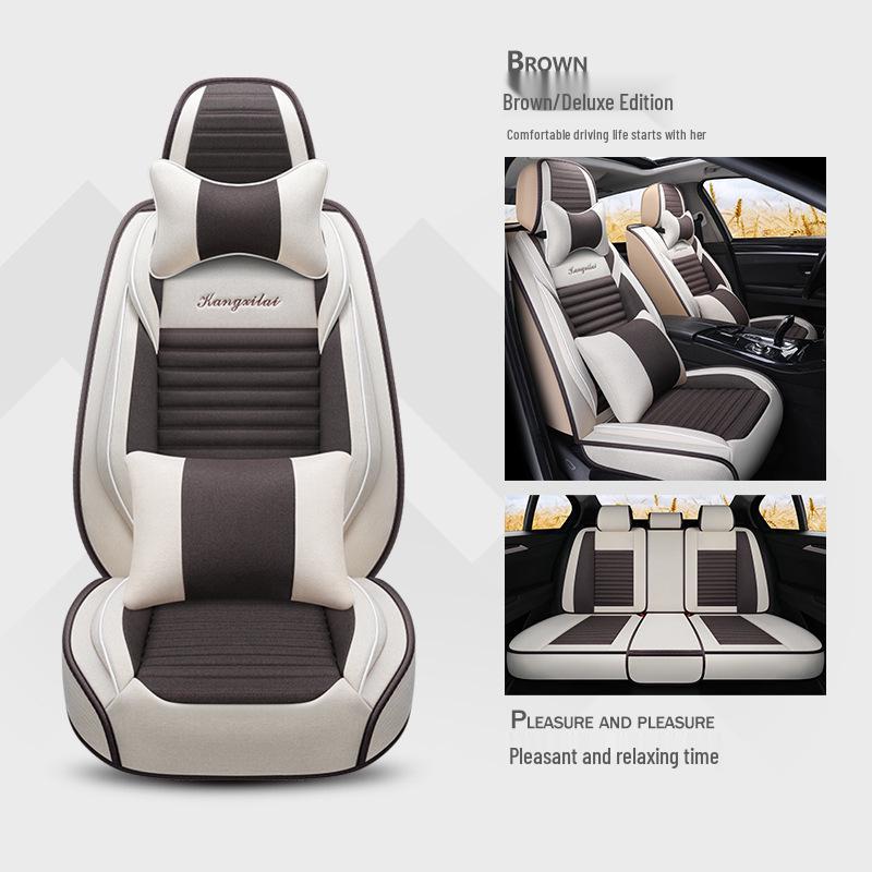 Four Seasons Universal Full Coverage Car Seat Cushion for MGZS, MG3/3SW, Roewe MG65, MG5