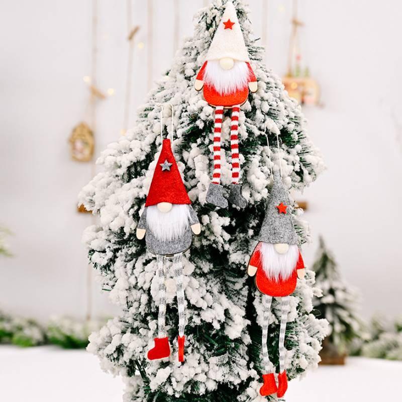 Gnomes Ornaments Christmas Tree Decorations Hanging Xmas Tree Pendant Garnish