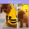 Adorable Tenue d'Animal de Compagnie Pokemon Go Avec Capuche Pikachu Mignonne Pour les Célébrations d'Halloween