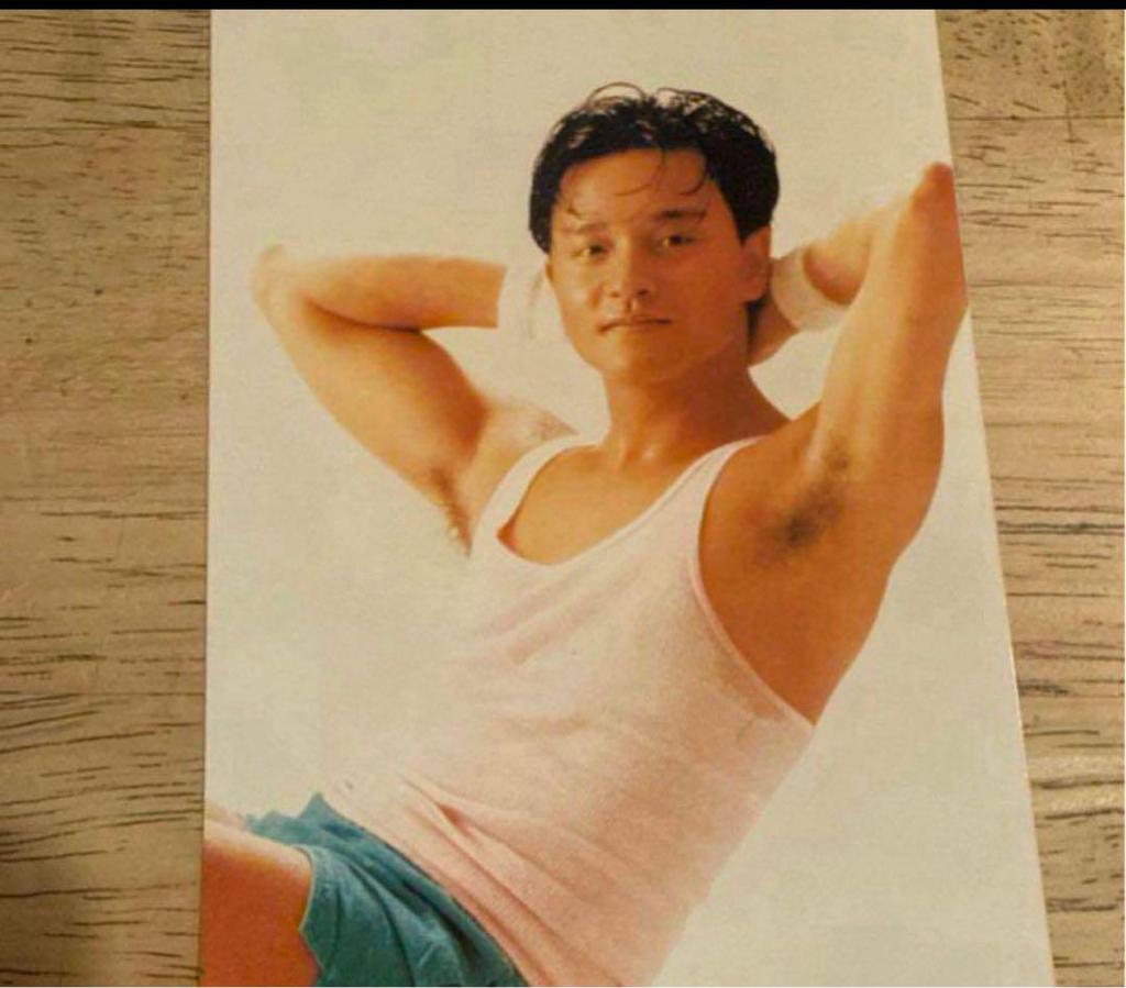 [USED] Valuable Leslie Cheung - Valuable CD Bird Language Flower Fragrance Music Selection + Rare Photo Set