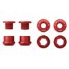 Wolf Tooth Set of 4 Chainring Bolts and Nuts for 1X 4 Raw Silver 6mm U14CBCN06RSIL - pcs.