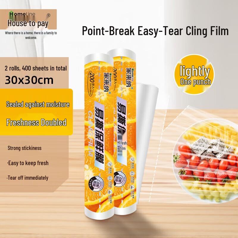 Disposable Point-Break Cling Film