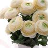 Künstliche Blumen mit Echt-Touch Ranunculus Blumen Seiden-Ranunculus Blumen 10er Pack