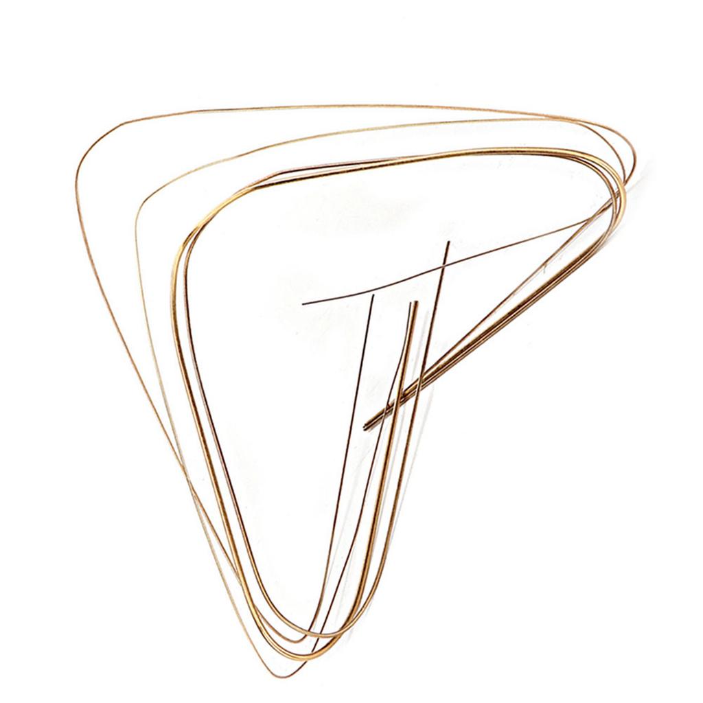 4pcs 0.5mm 0.7mm 1.0mm 1.5mm Silver Copper Aluminum Alloy Metal Welding Rods Soldering Wire for Jewelry Making