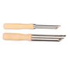 4pcs Clay Hole Cutters Rustproof Stainless Steel Clay Carving Tools Portable Pottery Sculpting Tools for Household