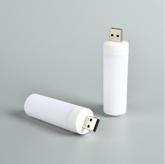 Simulated Flame USB Night Light - Dynamic Candle Lamp & Mini Bedside Atmosphere Light