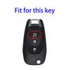 TPU Car Key Cover Case Flip Remote Car Key Shell For Chevrolet Chevy Cruze Blazer Monza Malibu Aveo Captiva Spark Keychain