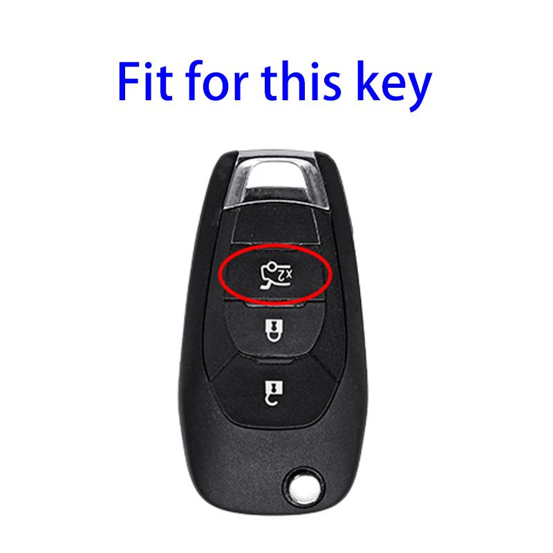 TPU Car Key Cover Case Flip Remote Car Key Shell For Chevrolet Chevy Cruze Blazer Monza Malibu Aveo Captiva Spark Keychain