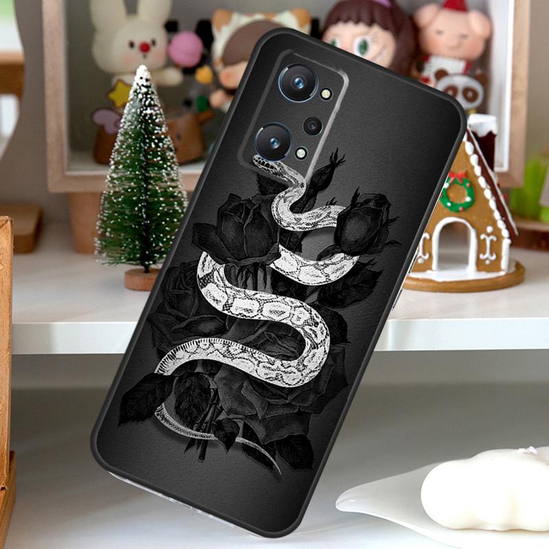The Snake and Fern For OPPO Realme C55 C35 C33 C31 C30 C25 C21Y C11 GT Neo 5 3T 2T Realme 10 9 11 Pro Plus Case