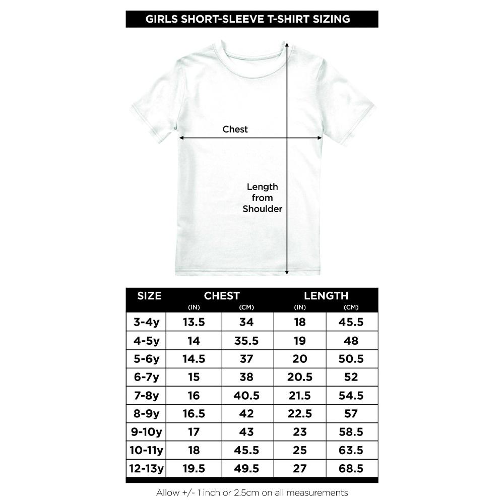 Lilo & Stitch Girls Chill Vibes Stitch & Angel Sketch T-Shirt