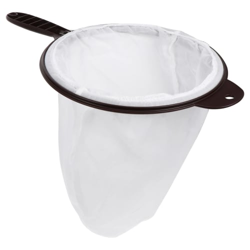 HEMOTON Coffee Filter Strainer Cloth Coffee Filter with Handle Coffee Strainer Cloth Tea Filter Sock Pour Over Coffee Dripper Filter White