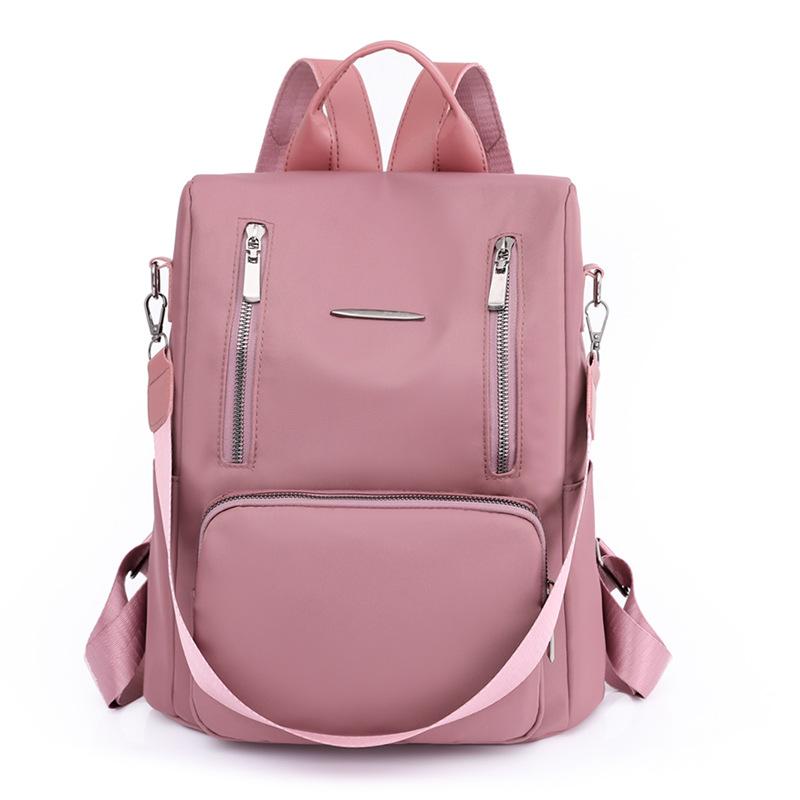 New Korean Version Large Capacity Oxford Cloth Simple Lightweight Backpack Casual and Fashionable Simple Backpack