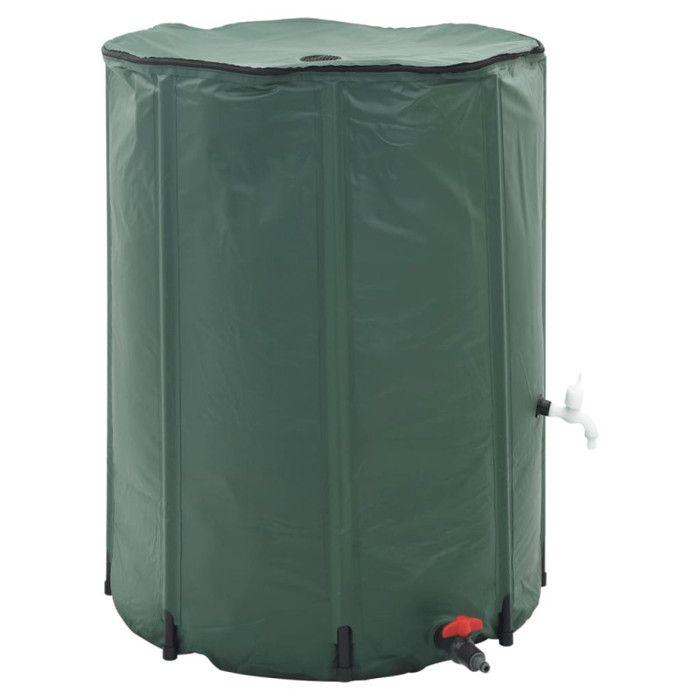 VidaXL Réservoir d'eau de pluie pliable 500 L