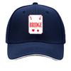 Playing Bridge Card Game Typography Hip Hop hat Fashion Outdoor Sports Sandwich Baseball Cap