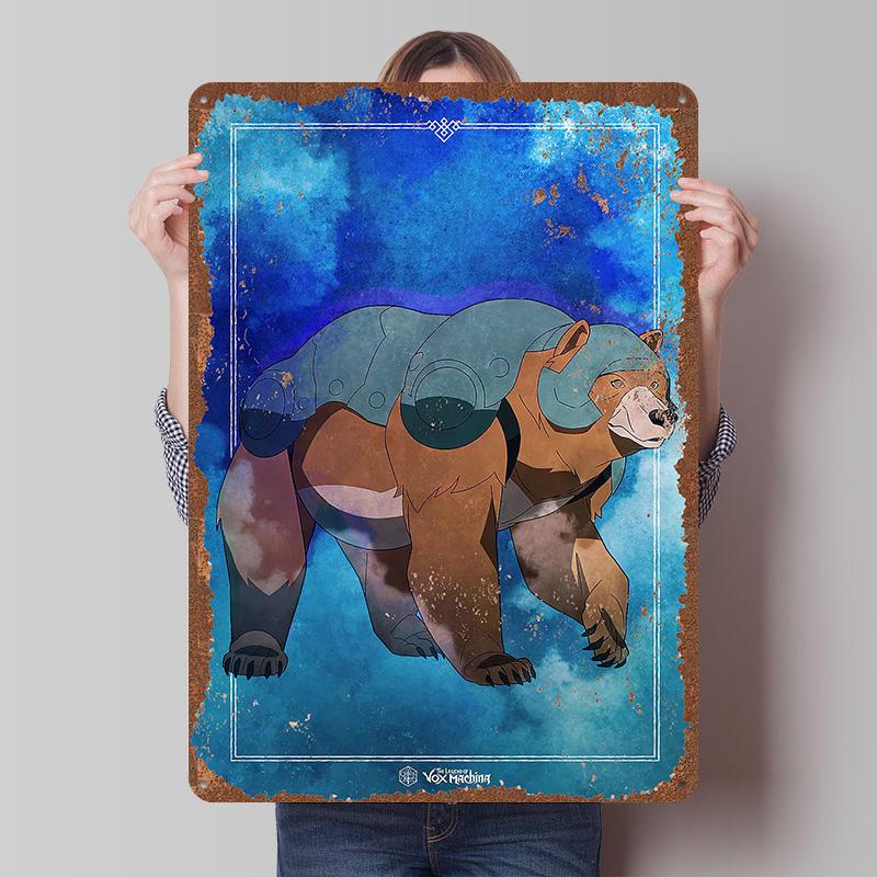 The Legend of Vox Machina Tinplate Posters Customizable Wall Art Retro Vintage Metal Tin Signs for Home and Decoration Gaming