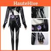 Kpop Demon Hunters Rumi Mira Zoey Cosplay Leather Costume With Pu Fabric For Anime Parties
