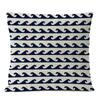 Home Decorative Navigation Blue Compass Anchor Pillow Cover Nautical Shell Fish Linen Pillow Case Mediterranean Cushion Cover