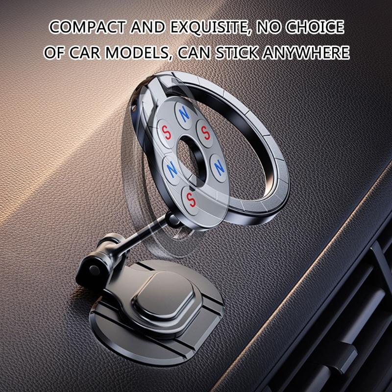 Magnetic Phone Mount,Magnetic Phone Holder for Car, Dashboard Phone Holder Mount 360 Adjustable,Mount for Phone