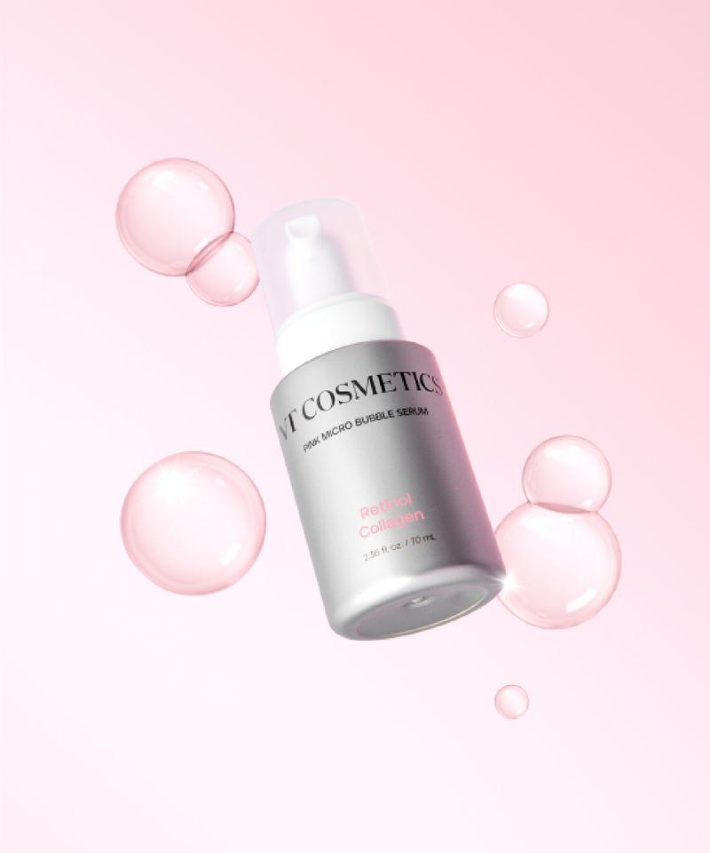 Choose 1 of 3 VT Micro Bubble Serums (Pink/Yellow/Mint) pink