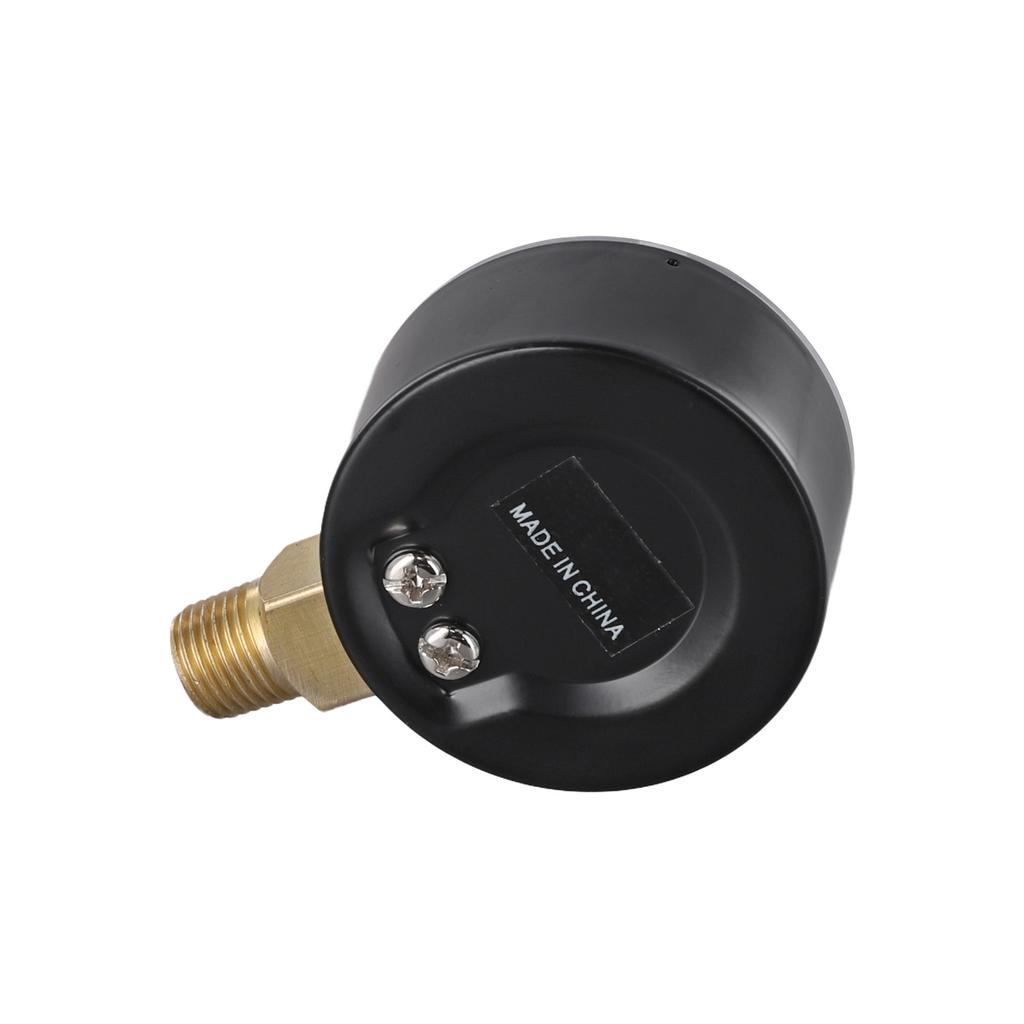1/4 Inch BSPT Air Pressure Gauge 0-60PSI Water Pressure Meter TS-Y504 For Radial Mounted Measuring Instrument Compressor Gauge