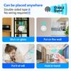 433MHz Wireless Remote Control Light Switch 220V 110V 10A Relay Controller Mini Round Button Wall Panel Switch For Lighting Led