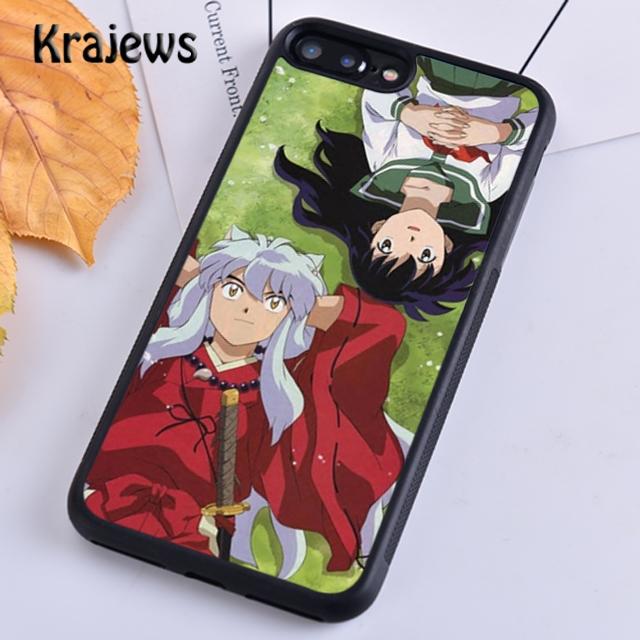 Krajews Inuyasha Japanese Manga Anime Phone Case Cover For iPhone 14 5s SE 6s 7 8 Plus X XR XS 11 12 13 Pro Max Samsung S21 S22