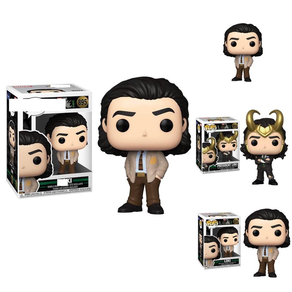 President Loki Funko Pop Action Figure Charming Superhero Pvc Doll For Collectors
